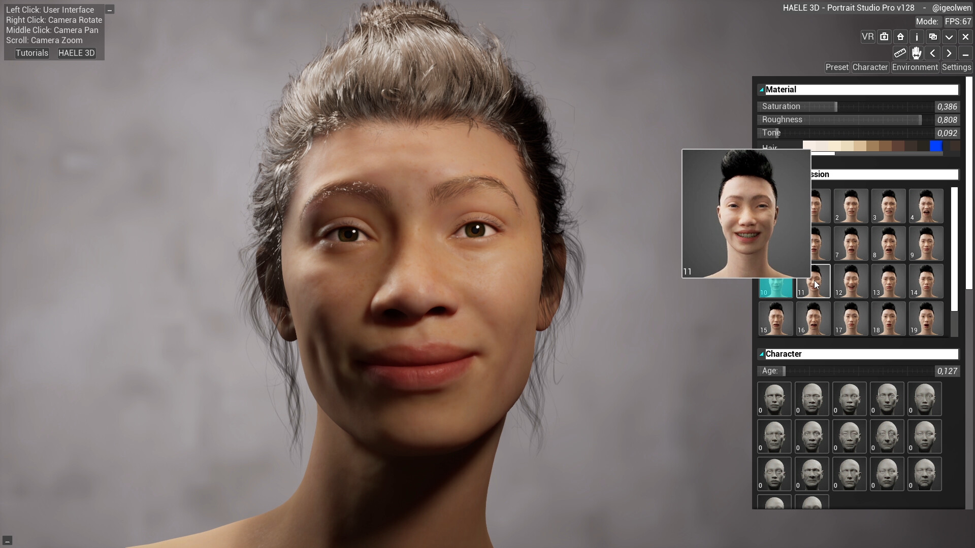 HAELE 3D - Portrait Studio Pro - Drawing References screenshot #15