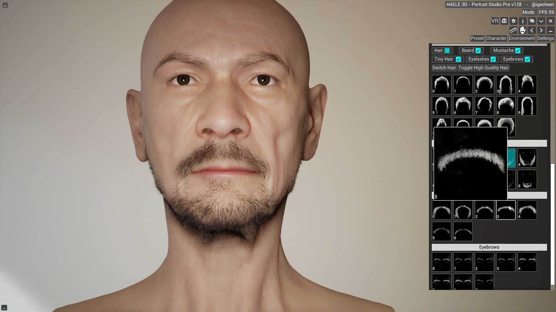 HAELE 3D - Portrait Studio Pro - Drawing References screenshot #14