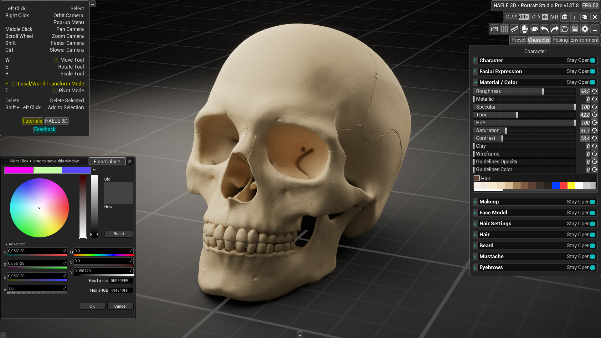 HAELE 3D - Portrait Studio Pro - Drawing References screenshot 4