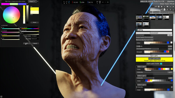 HAELE 3D - Portrait Studio Pro - Drawing References screenshot 2