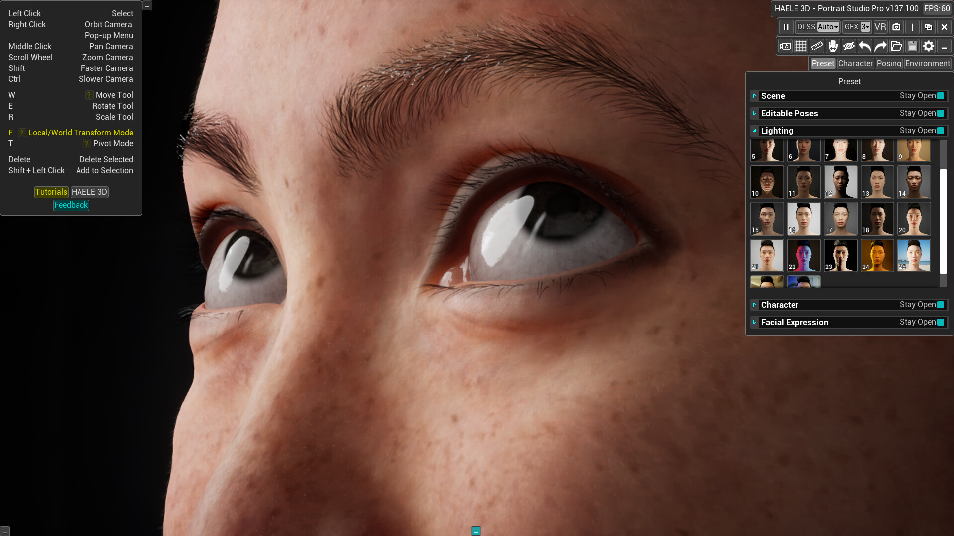 HAELE 3D - Portrait Studio Pro - Drawing References screenshot 5