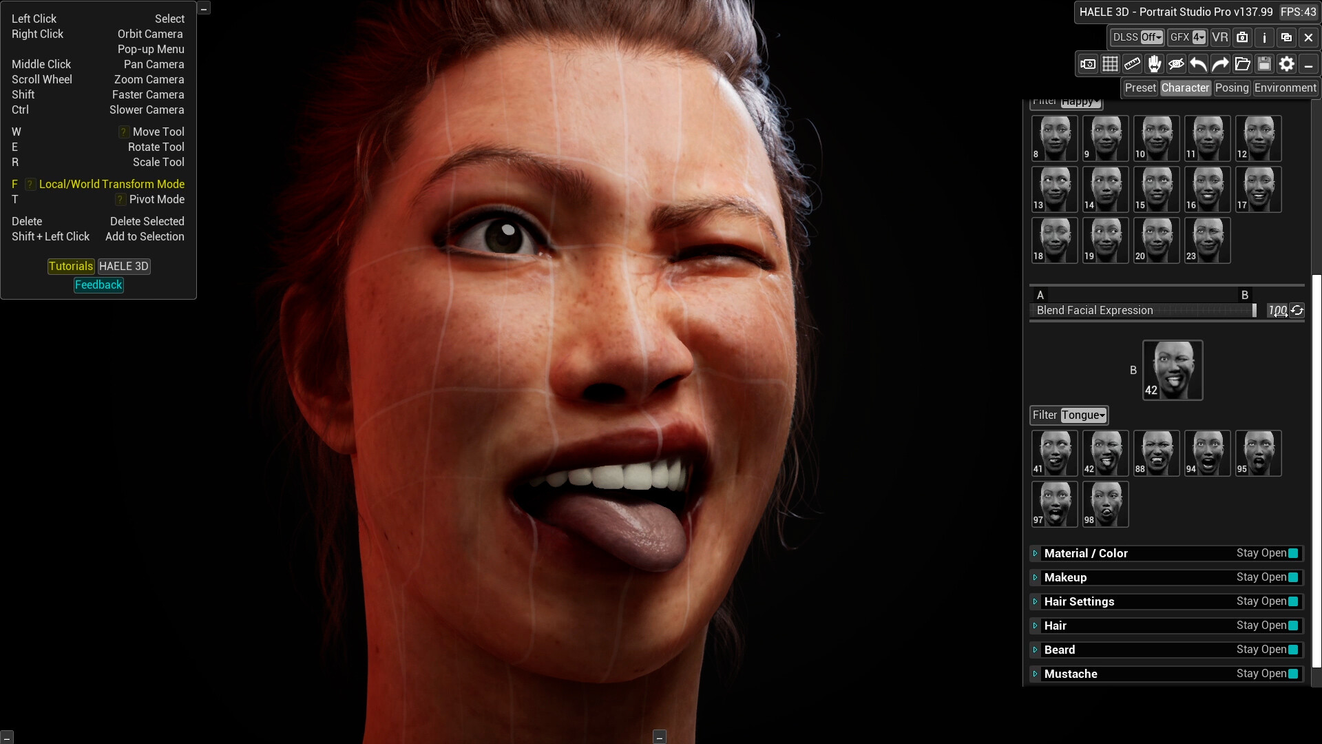 HAELE 3D - Portrait Studio Pro - Drawing References screenshot 3