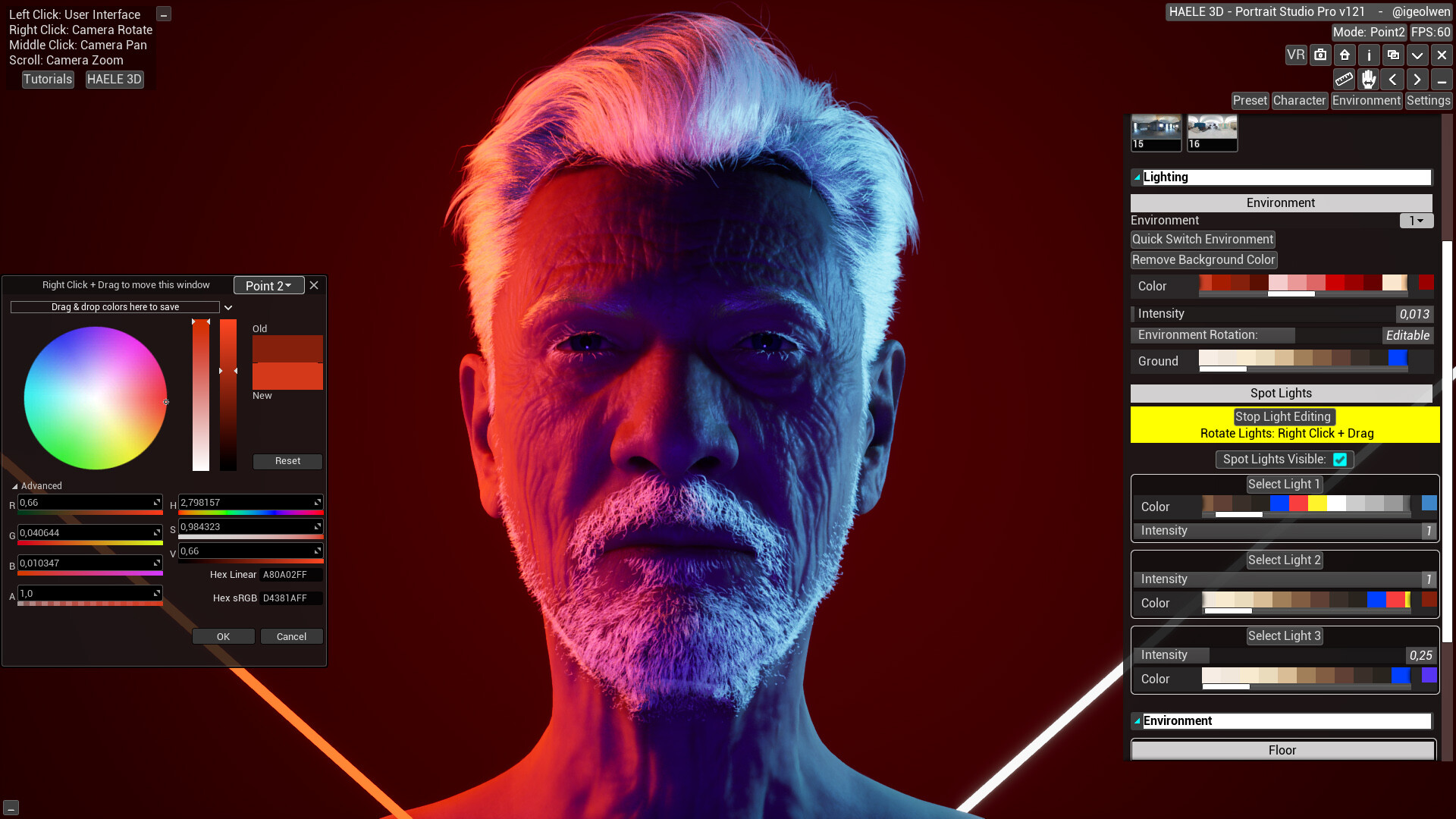 HAELE 3D - Portrait Studio Pro - Drawing References screenshot #8