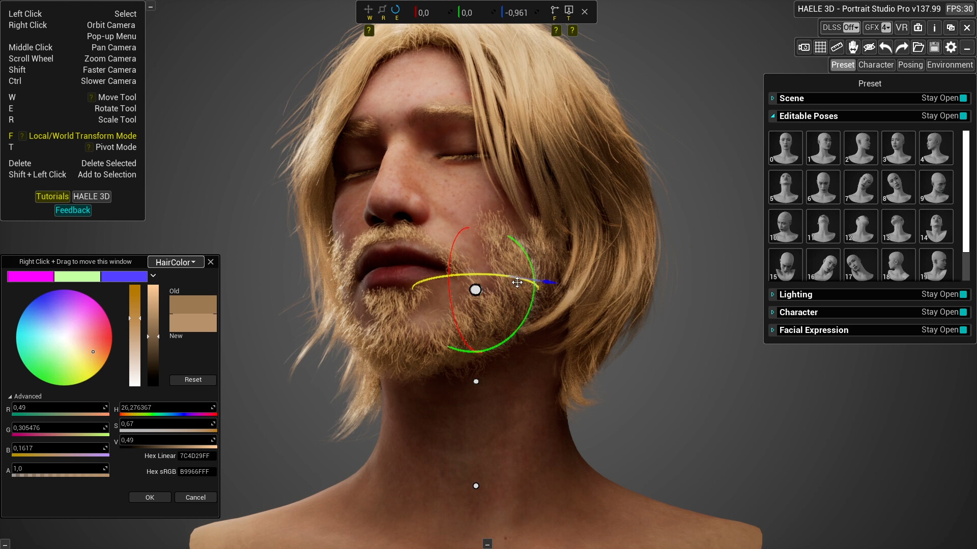 HAELE 3D - Portrait Studio Pro - Drawing References screenshot 7