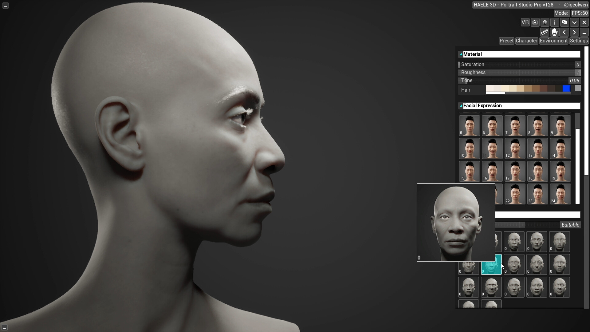 HAELE 3D - Portrait Studio Pro - Drawing References screenshot #6