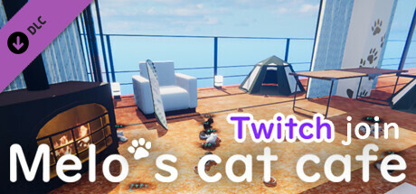 Melo's cat cafe - Twitch join cover art