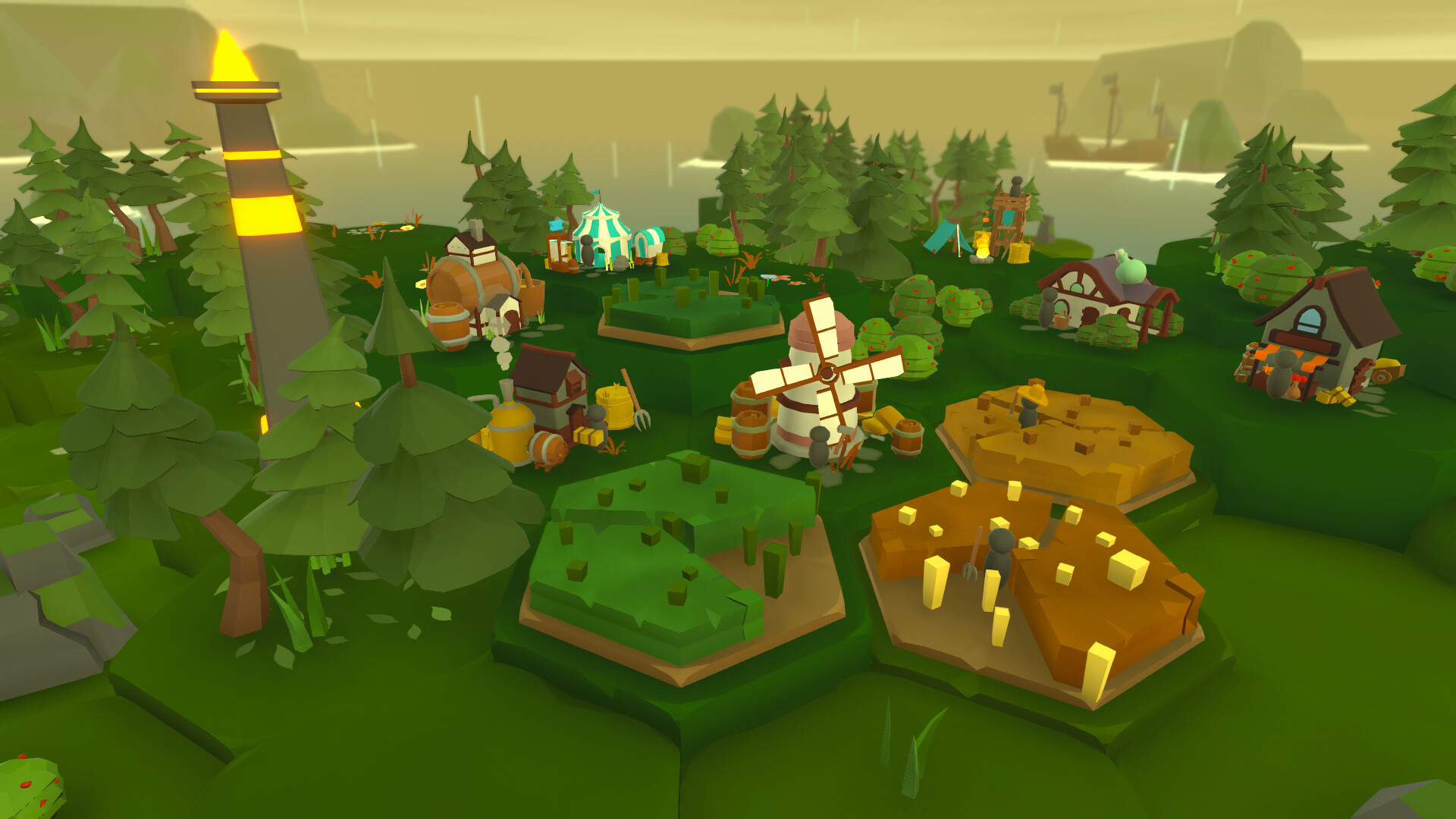 Скриншот HEXAROMA: Village Builder — кадр 11