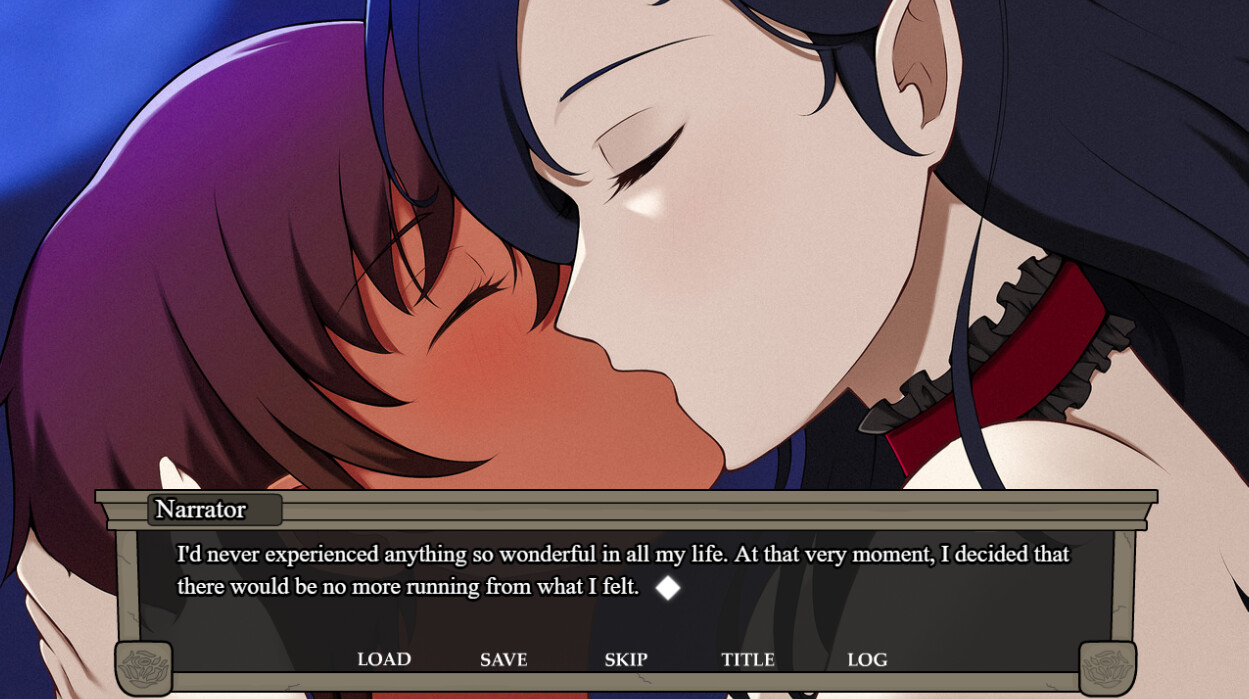 Carpe Noctem - Yuri Visual Novel screenshot 2
