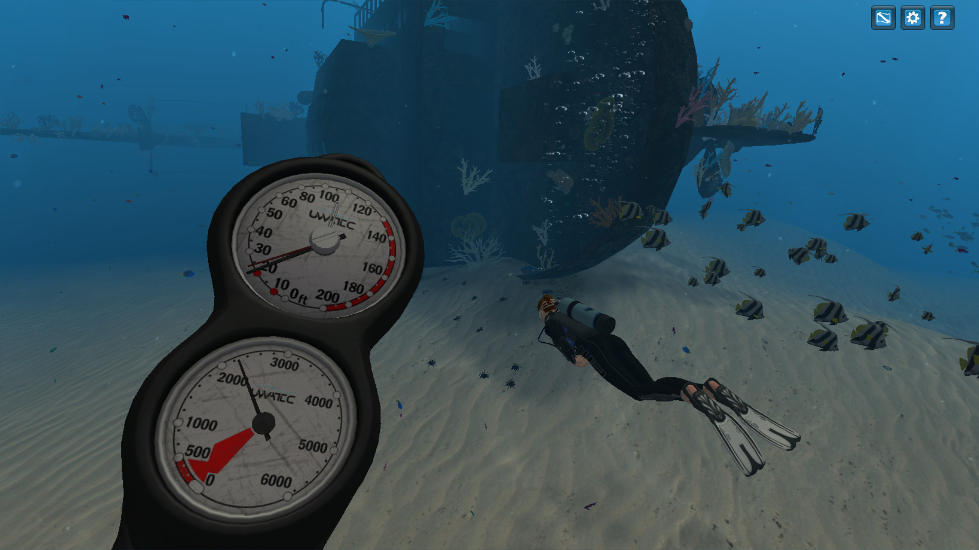 #4. Infinite Scuba® (Steam) Bởi: Cascade Game Foundry SPC