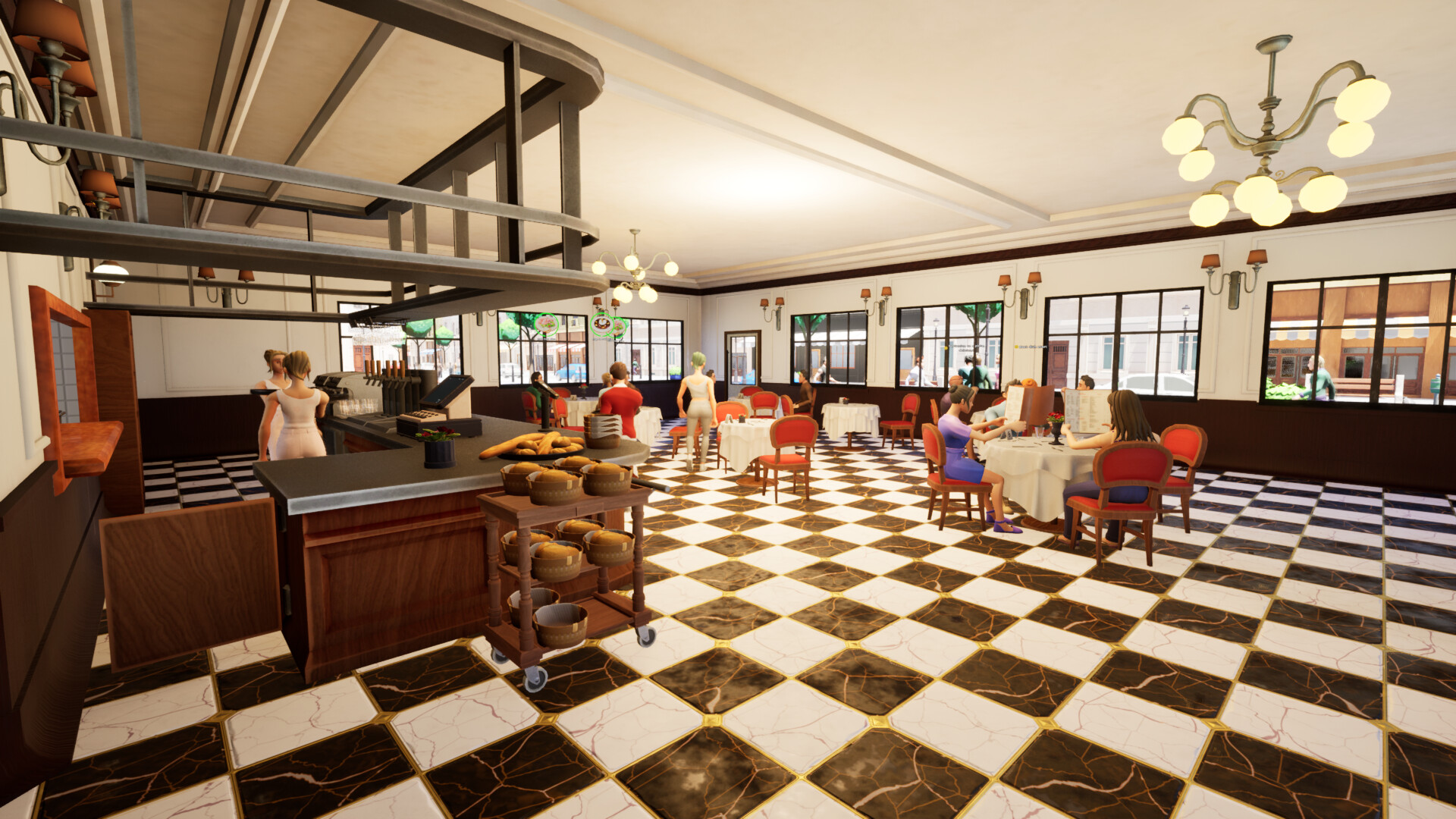 Parisian Brasserie Simulator gameplay screenshot 4