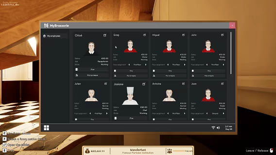 Parisian Brasserie Simulator video 4