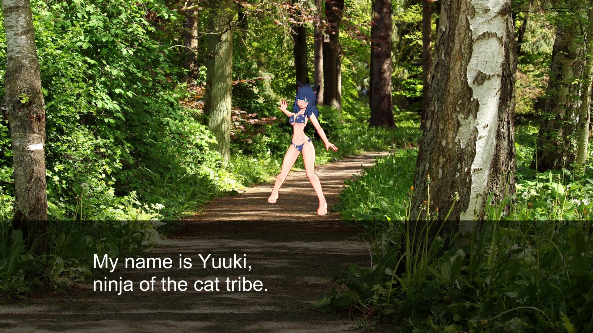 Ninja Forest Maze - bikini mode PC gameplay screenshot 2 of 12