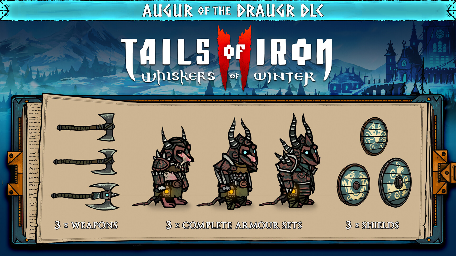 Tails of Iron 2: Whiskers of Winter - Augur of the Draugr Armour Pack Featured Screenshot #1