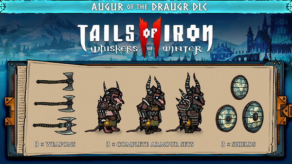 Tails of Iron 2: Whiskers of Winter - Augur of the Draugr Armour Pack — скриншот 1