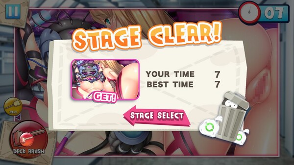 Screenshot z PARADISE CLEANING - ヴァリアントヴァース -