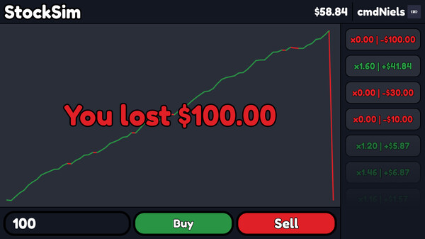 StockSim game for windows Pc 1