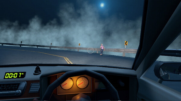 Screenshot z Night Drive: คืนหลอน ซ่อนทาง