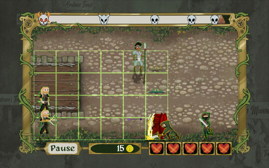 Screenshot z Tales of Valoris: Swallow's Defenders