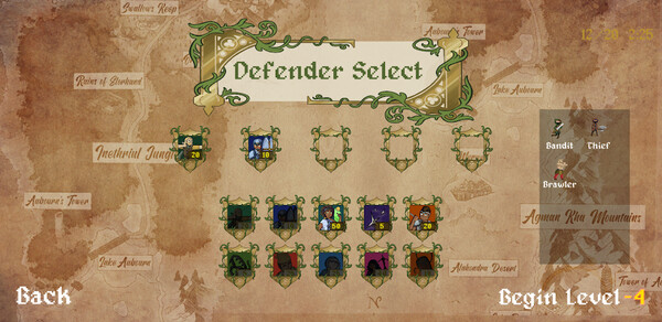 Screenshot z Tales of Valoris: Swallow's Defenders