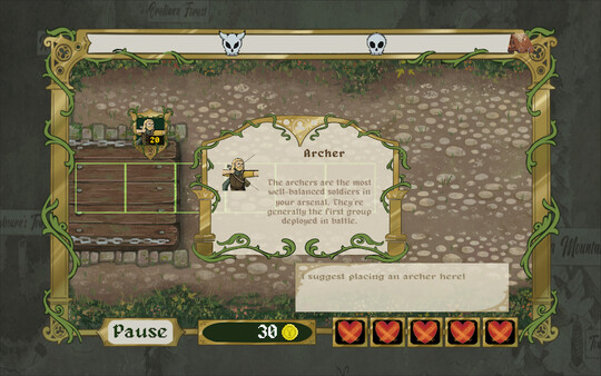 Screenshot z Tales of Valoris: Swallow's Defenders