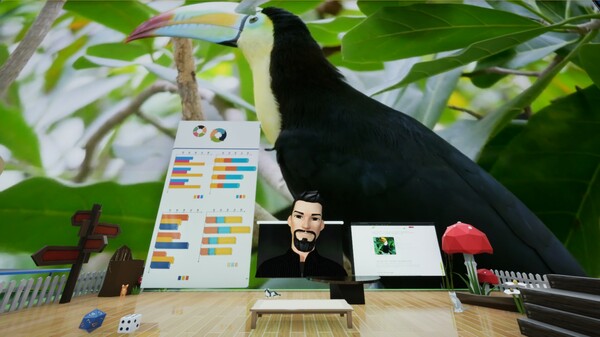 Virtual Presenter Room.