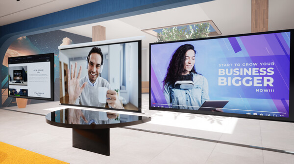 Virtual Presenter Room.