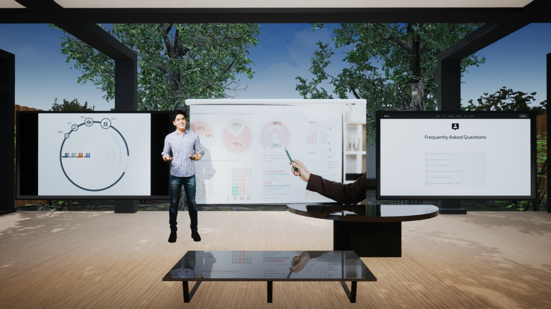 Virtual Presenter Room screenshot 6