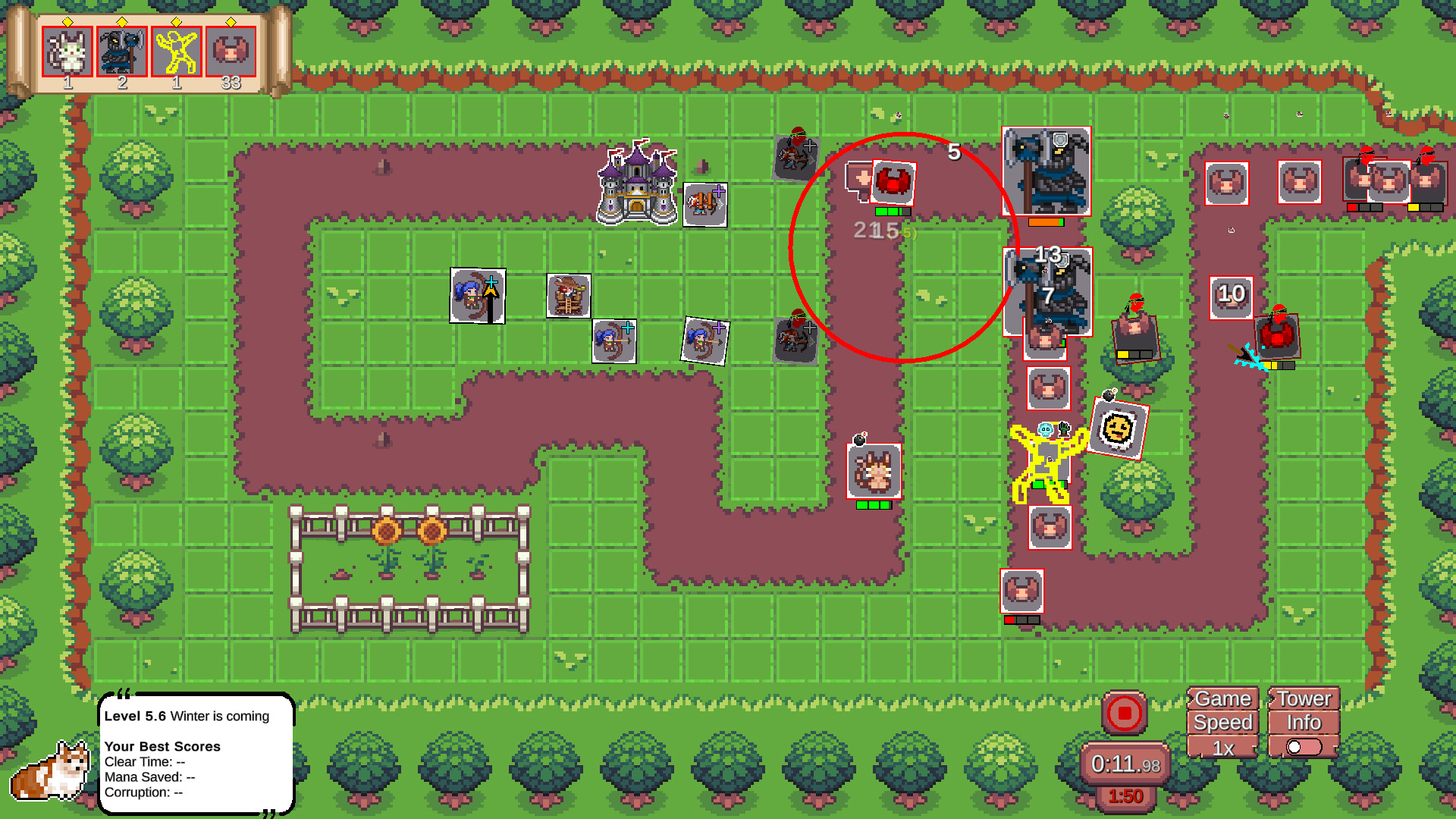 Skibi's Castle TD 2 screenshot #4