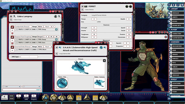 Fantasy Grounds - G.I. JOE Roleplaying Game The Emerald Oubliette Adventure