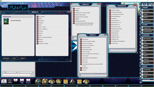 Fantasy Grounds - G.I. JOE Roleplaying Game The Emerald Oubliette Adventure