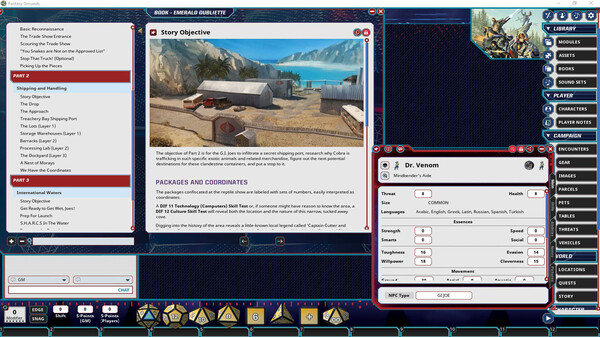 Fantasy Grounds - G.I. JOE Roleplaying Game The Emerald Oubliette Adventure for steam Fantasy Grounds - G.I. JOE Roleplaying Game The Emerald Oubliette Adventure for steam