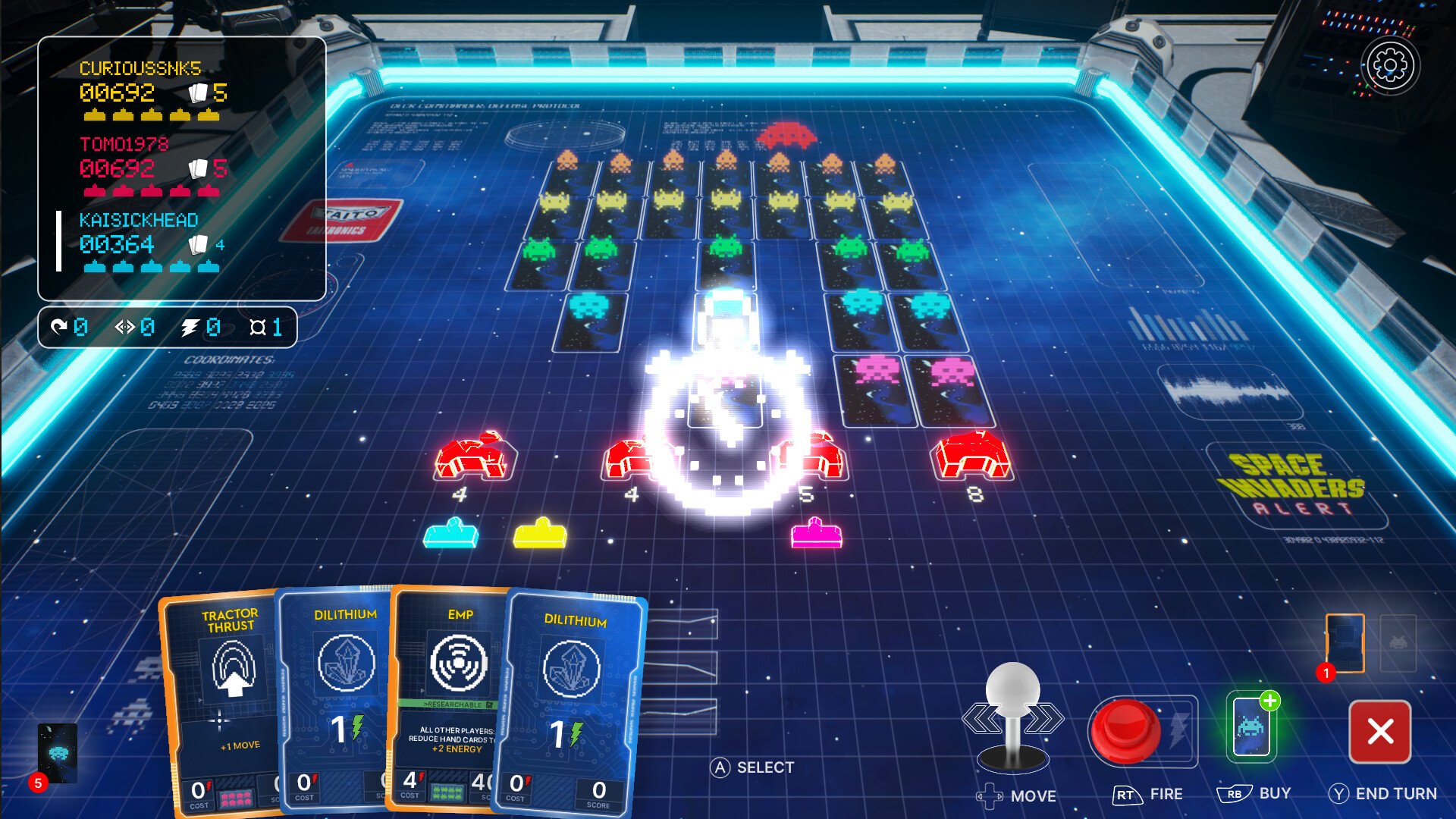 SPACE INVADERS: Deck Commander Featured Screenshot #1