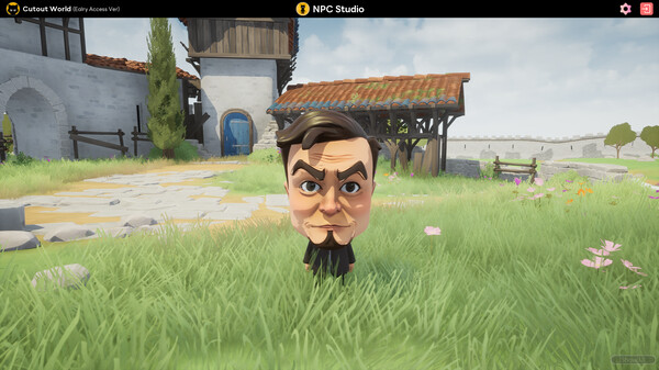 Screenshot z Cutout World