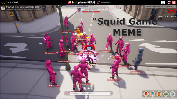 Screenshot z Cutout World