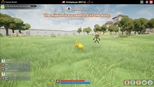 Screenshot z Cutout World