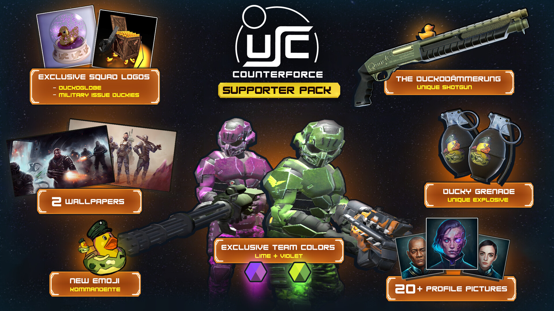 USC: Counterforce - Supporter Pack Featured Screenshot #1