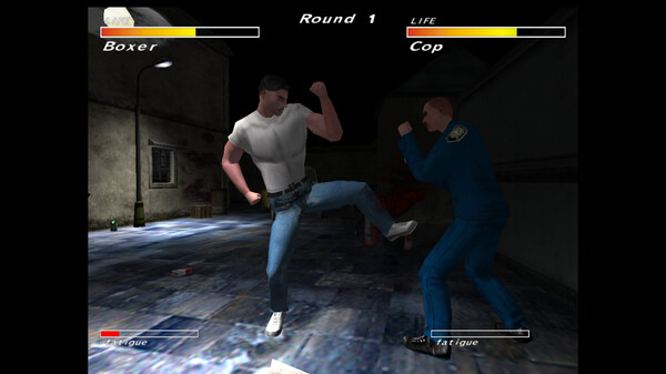 Screenshot z Revenge of the Boxer: Moscow Criminality