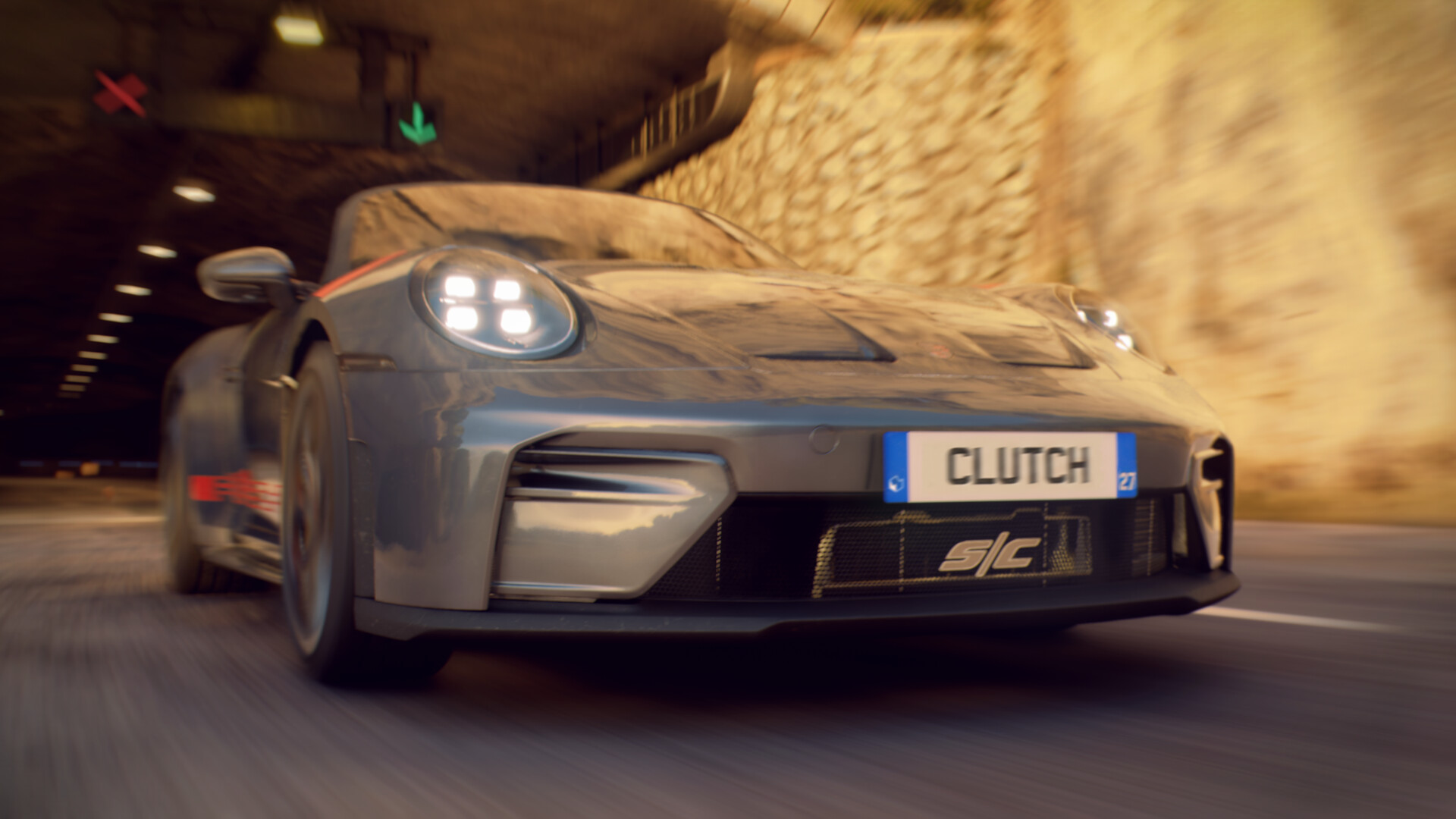 CLUTCH 公式スクリーンショット CLUTCHナンバープレートの車両