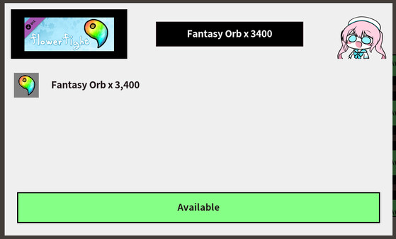 Flower Fight Gensokyo Orb x 3400