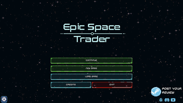 Screenshot z Epic Space Trader