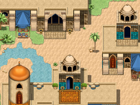 RPG Maker MV - KR Desert Kingdom Tileset