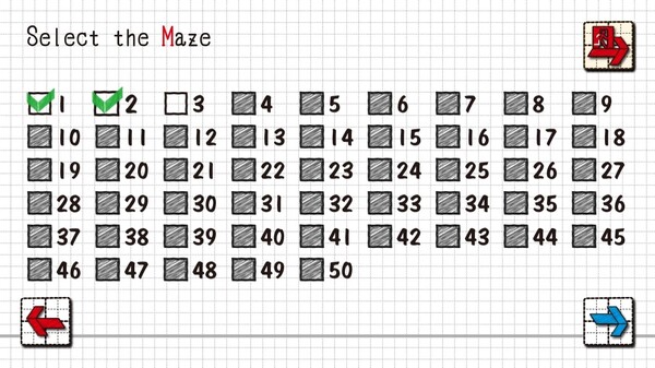 Screenshot z MENSEKI Genius!: Area maze puzzles