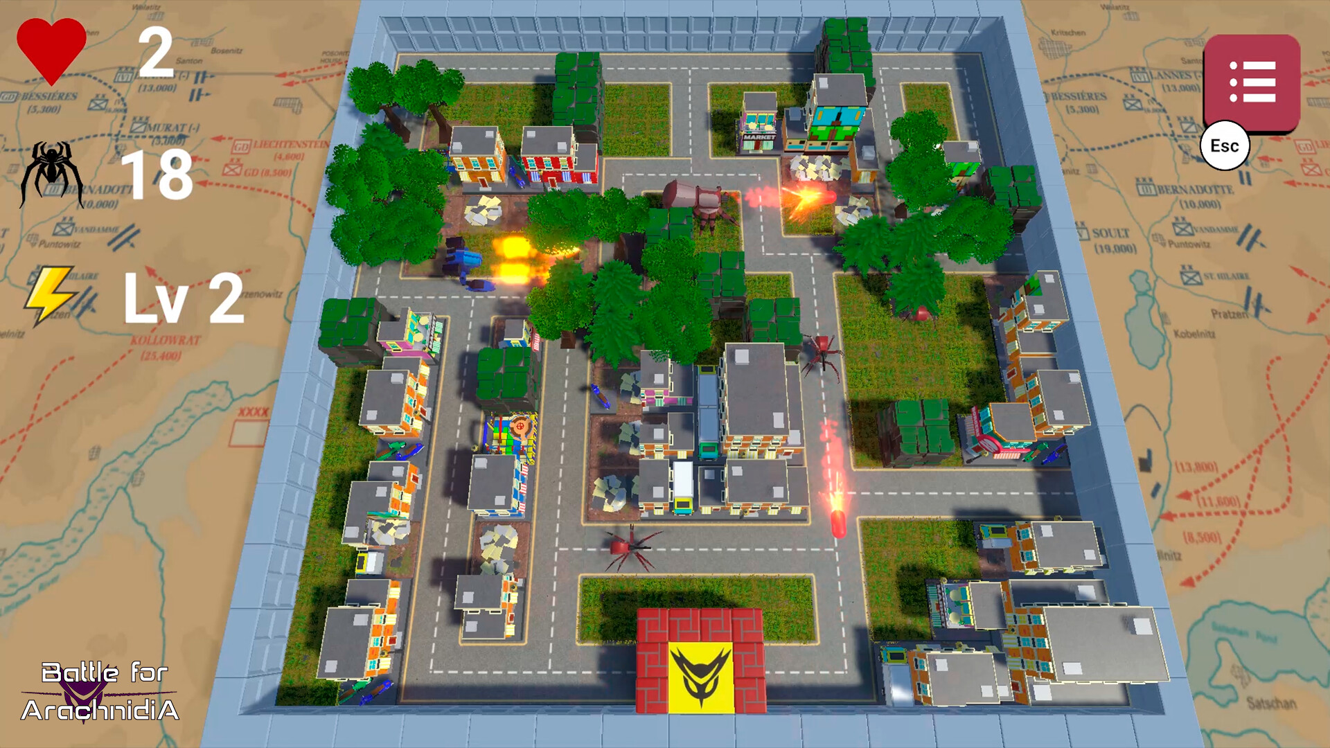 Battle of Arachnidia screenshot #7