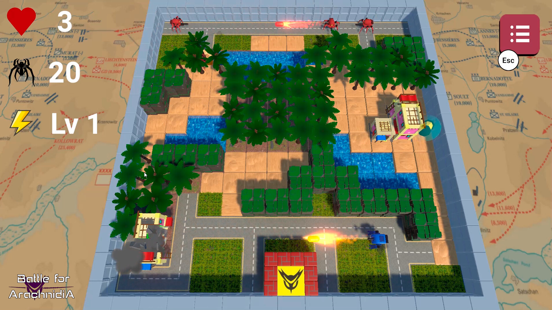 Battle of Arachnidia screenshot #5