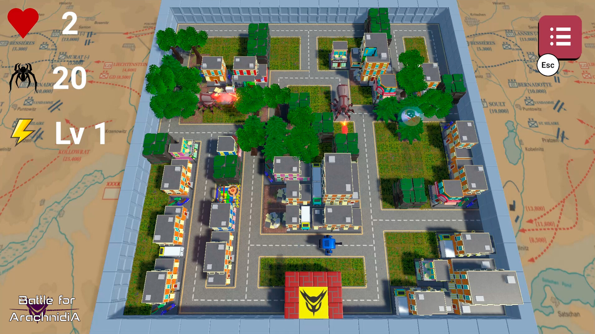 Battle of Arachnidia screenshot #6