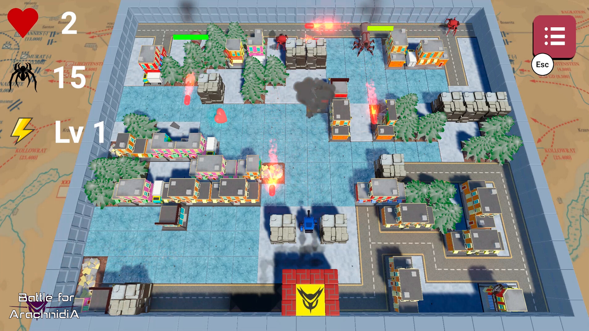 Battle of Arachnidia screenshot #11