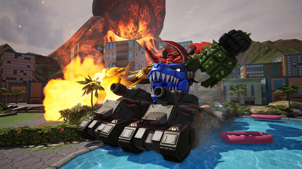 GigaBash - Mighty DLC: R.O.J.A.K & Balzarr