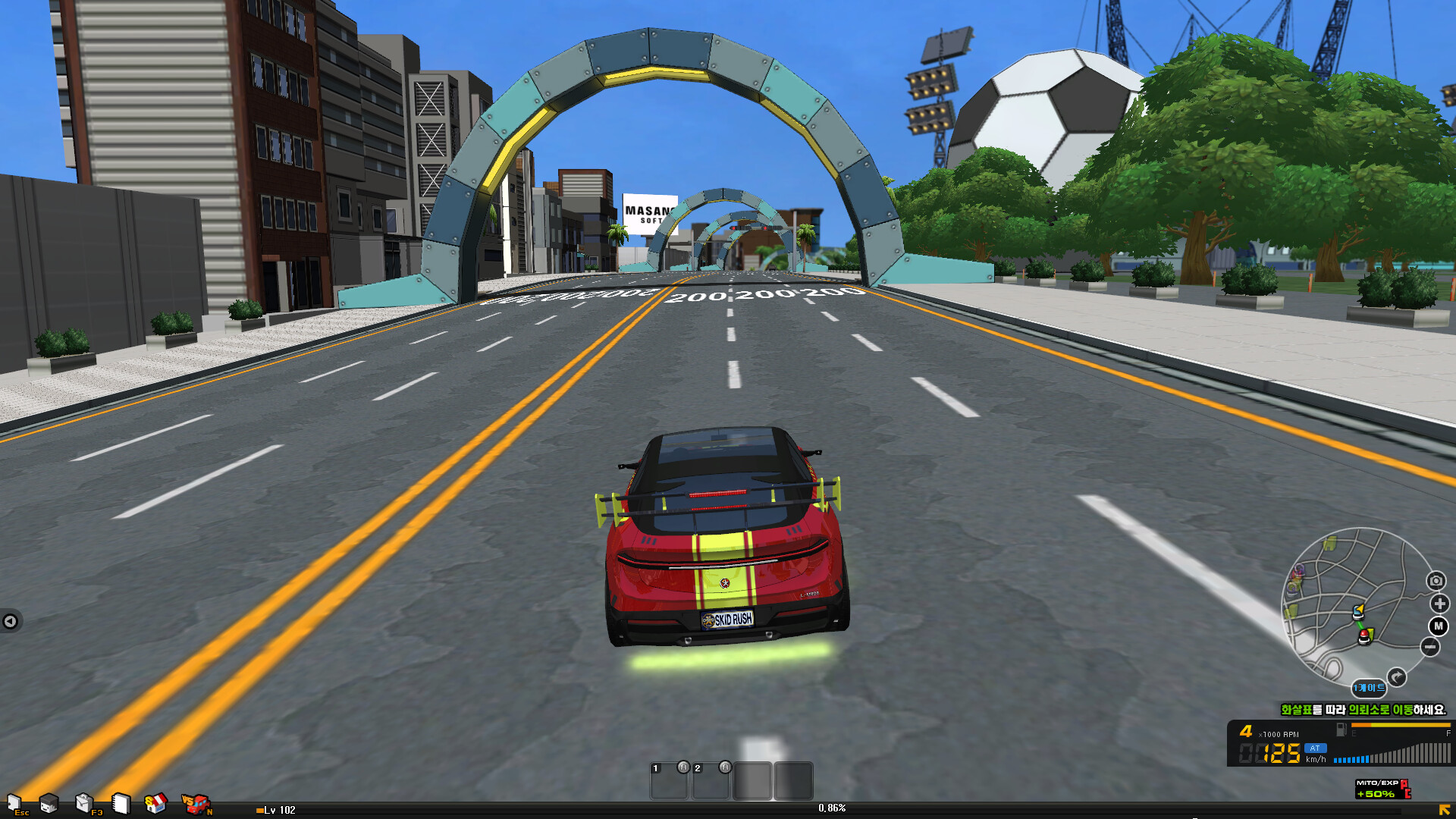 SKIDRUSH : Drift City screenshot #5