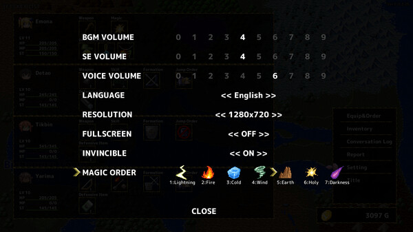 Screenshot z Orc Hunter Wizard Emona