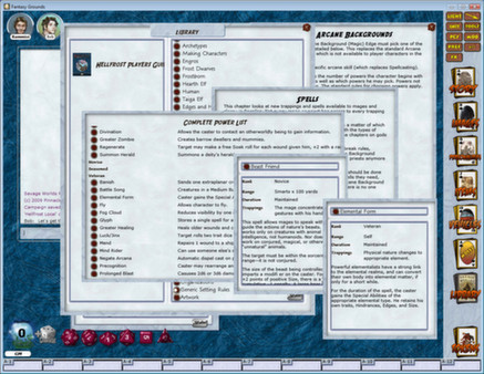Fantasy Grounds - Savage Worlds: Hellfrost Player's Guide